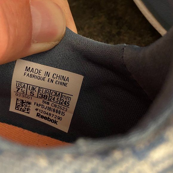 Reebok Print Her 3.0 Lightweight Running Shoe - Size 7.5 - Picture 9 of 10